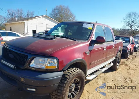 2003 Ford F-150 Lariat/Xlt из США, поврежденный, VIN 1FTRW08673KB18344